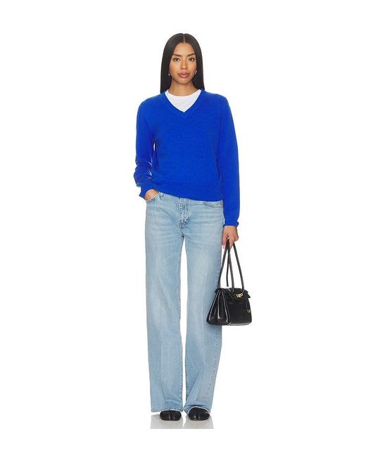 FRAME Blue The Off Duty Stroll Jeans
