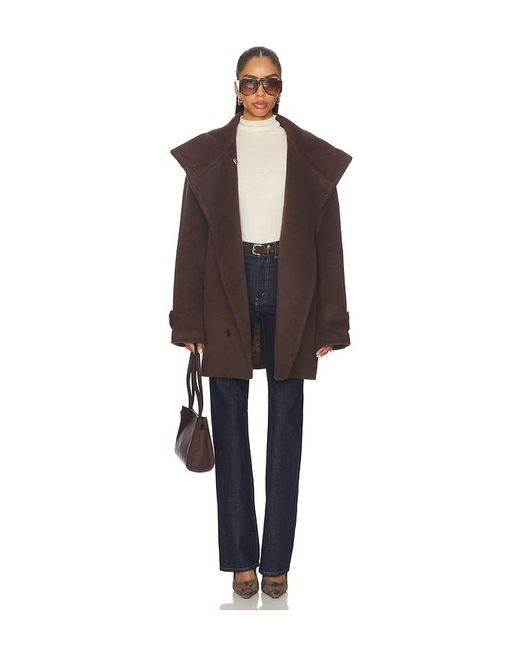 Lovers + Friends Brown Rae Coat