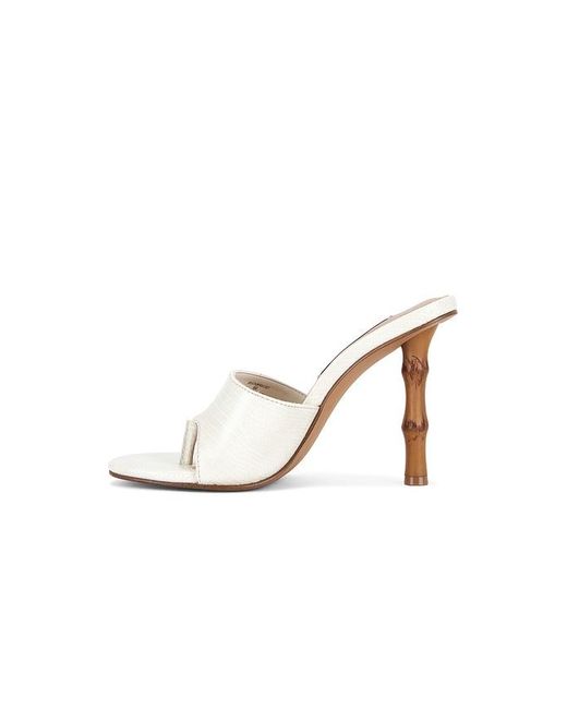 Steve Madden White Briata Heels