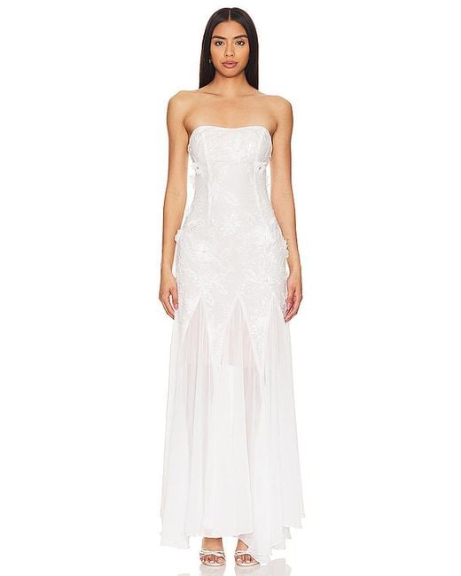 Elliatt White Evadne Gown