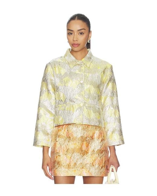 RENGGLI Natural Brocade Jacket