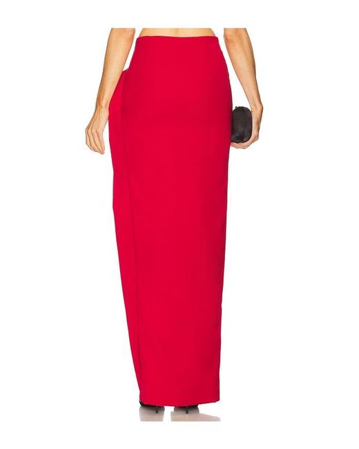 Gaurav Gupta Red The Molded Nyx Skirt
