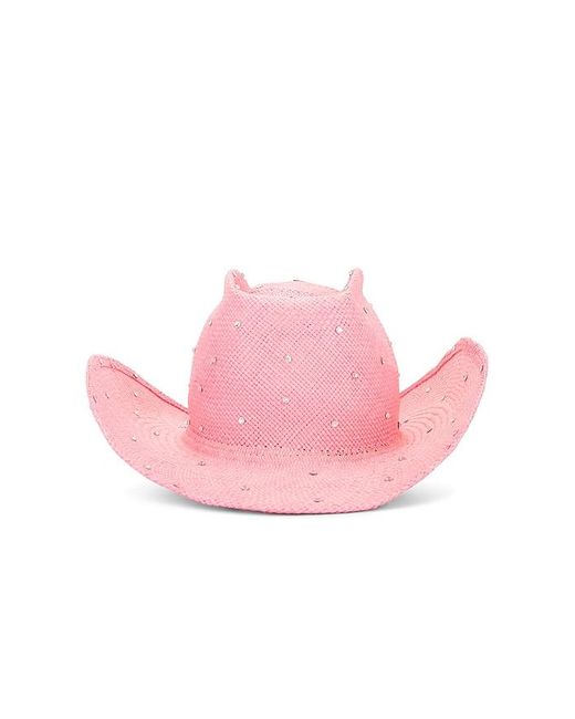 Gladys Tamez Millinery Pink Gene Cowboy Hat