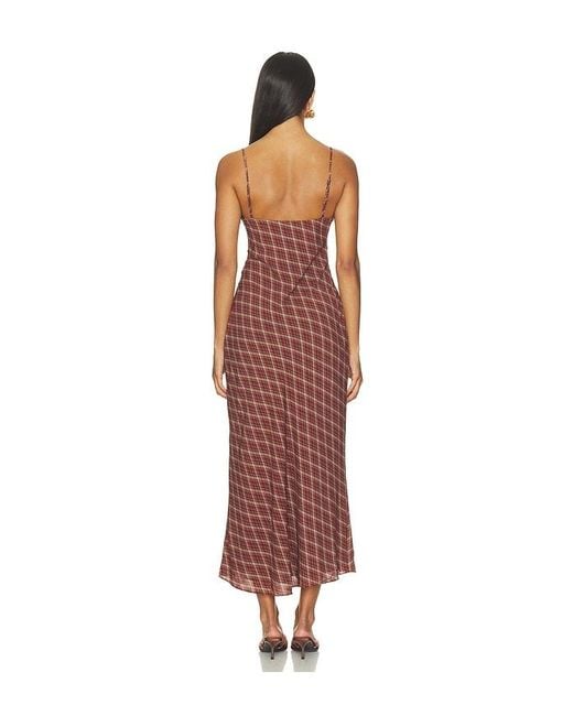 Astr Red Carin Dress