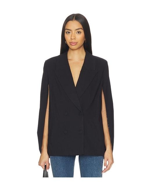 WeWoreWhat Black Cape Blazer
