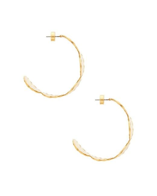 Emma Pills Metallic Sunset Hour Hoops