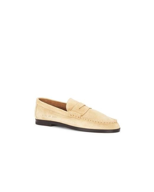 Common Projects Metallic Loafers Soft