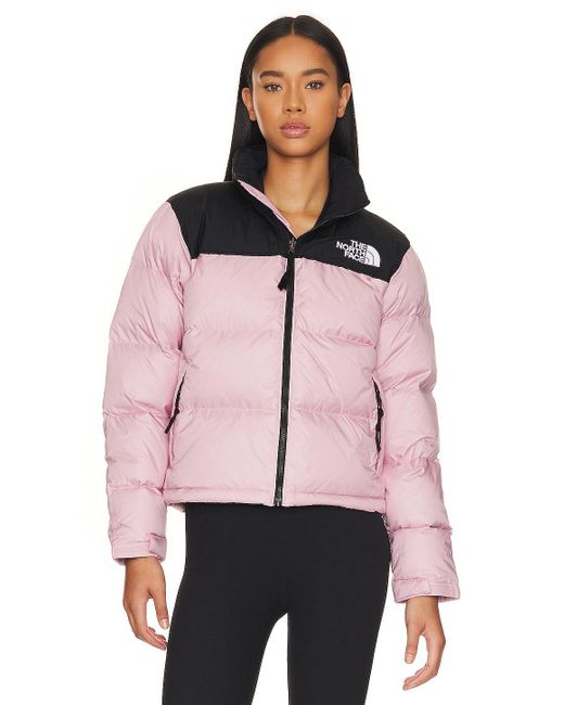 The North Face 1996 Retro Nuptse Jacket in Pink | Lyst UK