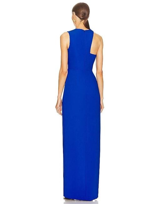 Amanda Uprichard Blue X Revolve Gilda Gown