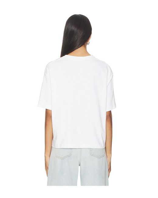 Polo Ralph Lauren White Jersey Crop Short Sleeve T-Shirt