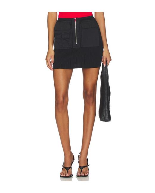 Jupe Diesel Noire Taille 25 (UK 8) - Viscose - Coupe Droite/Crayon - Neuf Sans Étiquettes