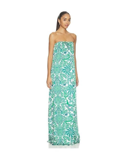 MISA Los Angles Blue Divina Dress