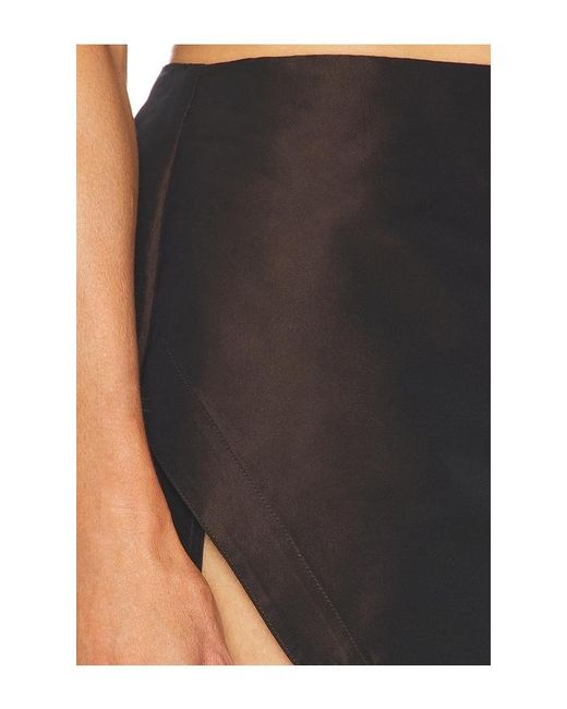 Cult Gaia Black Vesper Skort