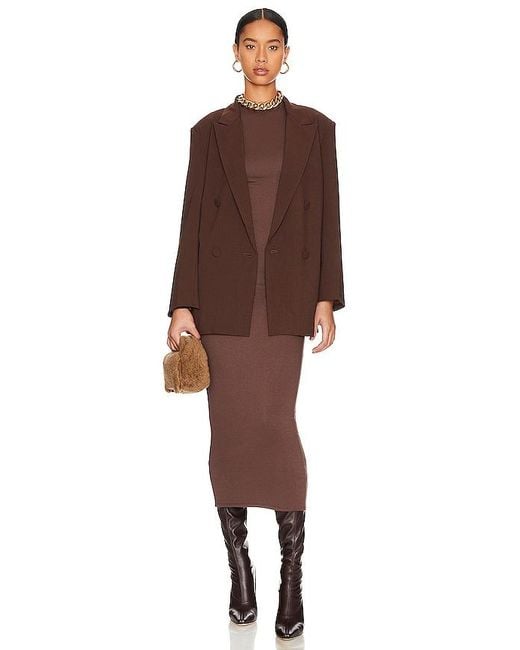 AFRM Brown Kleid Juniper