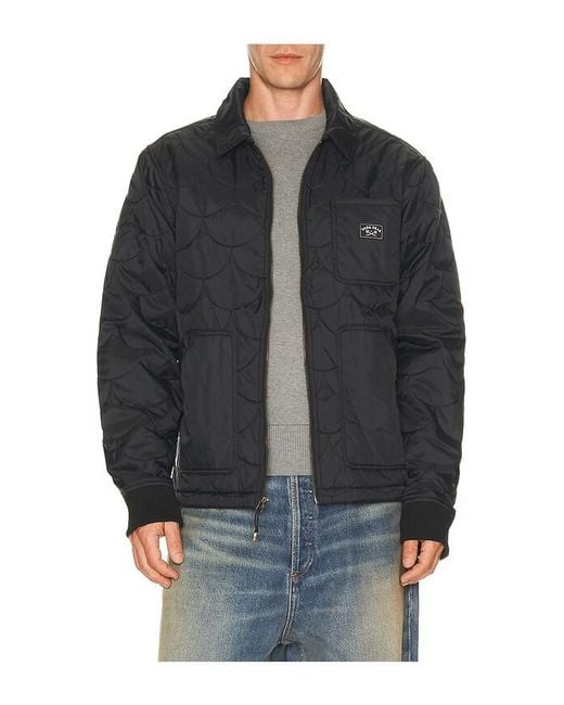 Dark Seas Black Hornsby Jacket for men