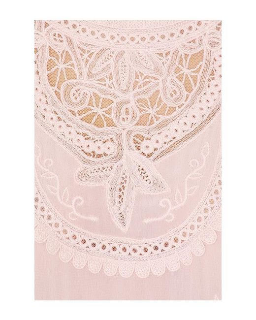 Ulla Johnson Pink Florence Sleeveless Silk Dress
