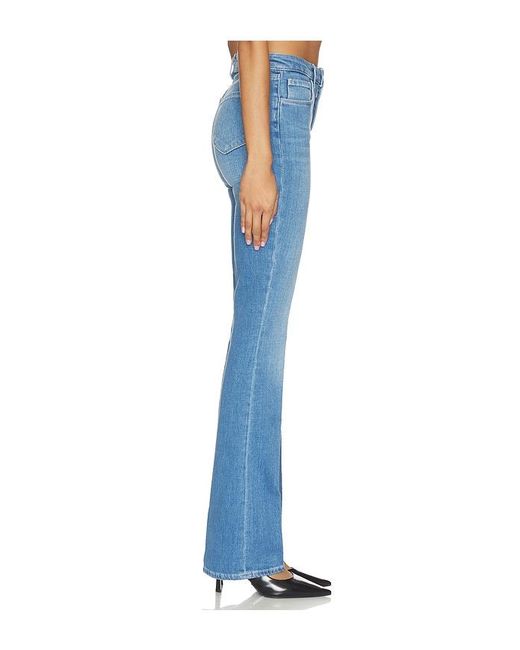 L'Agence Blue Selma Sleek Baby Boot Jeans