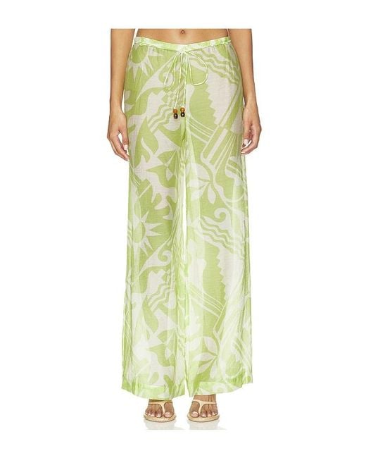 L'academie Green 'Academie Nyra Pant