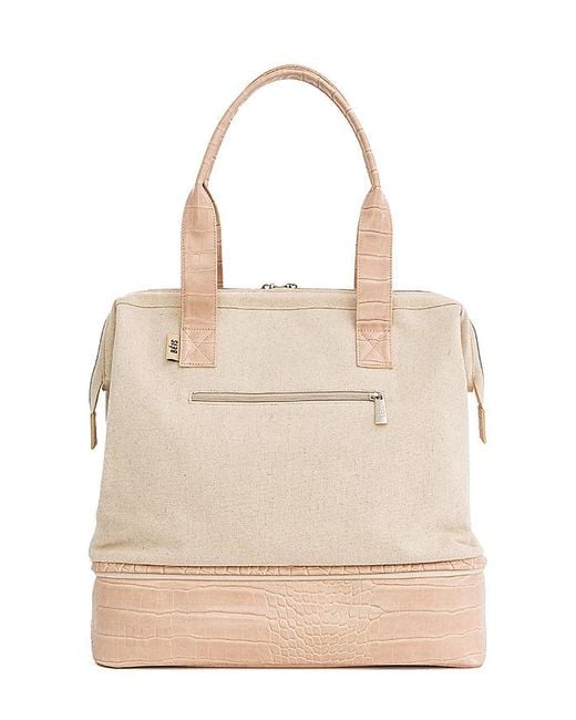 Beis Weekend Travel Bag in Beige