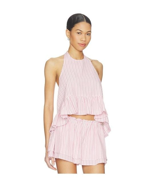 Steve Madden Pink Cerise Top