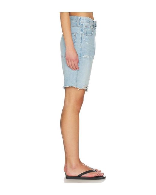 Madewell Blue Essex Shorts
