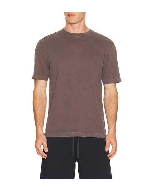 Reigning Champ Brown Midweight Jersey Fadeaway Standard T-Shirt for men
