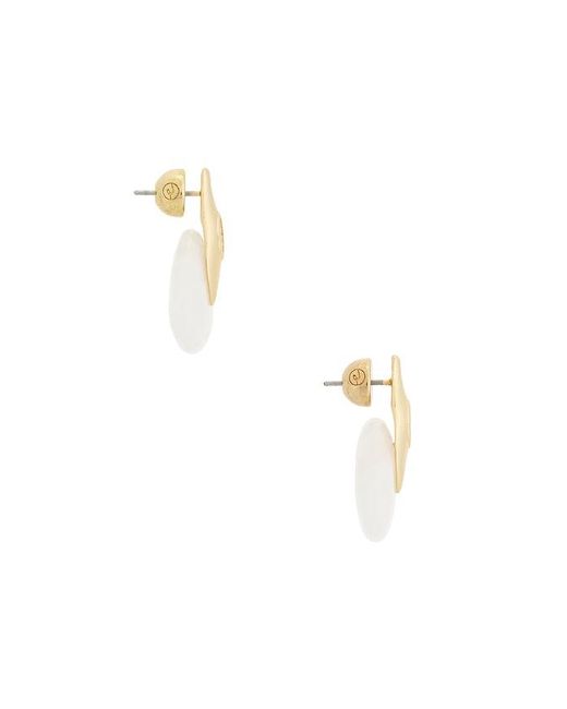 Ettika White Solstice Earrings