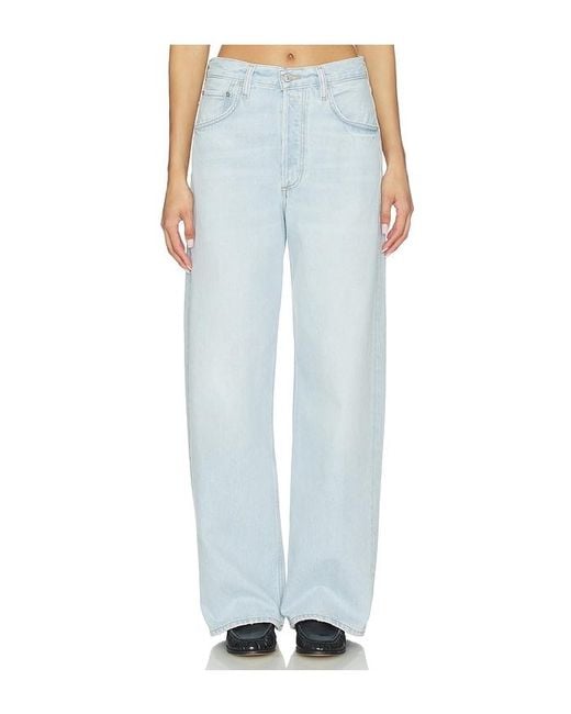 Citizens of Humanity Blue Ayla Baggy Jeans