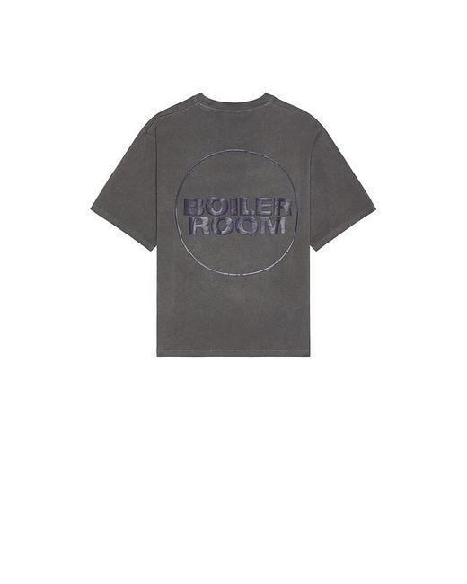 BOILER ROOM Black Core Tee for men