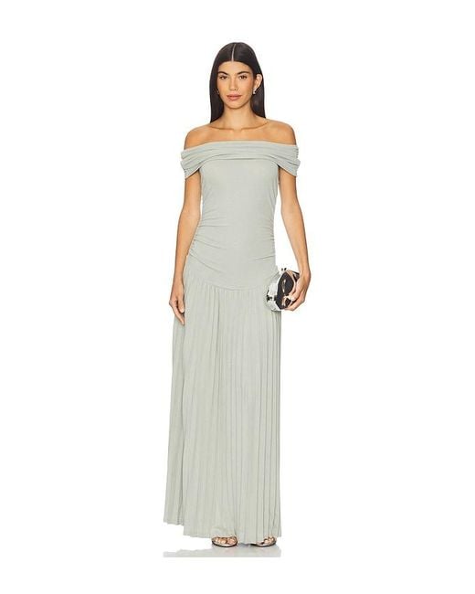 Lioness White Field Of Dreams Maxi Dress