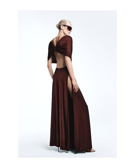 REVOLVE LOS ANGELES Brown Konstantin Gown