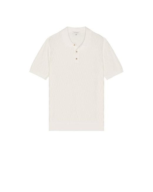 Club Monaco Poloshirt Diamond in White für Herren