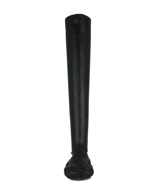 Yume Yume Black Over The Knee Ballerina Boot
