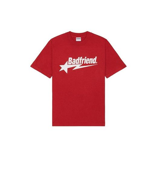 Badfriend Red Star Logo Tee for men