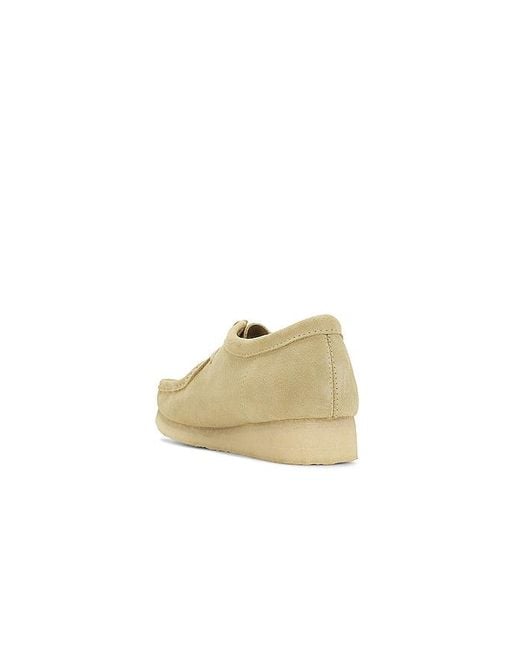 Clarks Schuh Wallabee in Brown für Herren