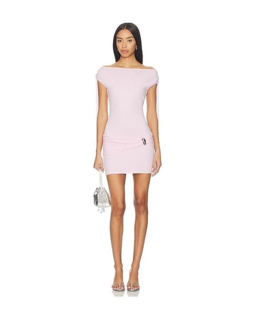 i am gia pink mini dress I.AM.GIA - Vira Mini Dress - Women - Polyester/Spandex - L