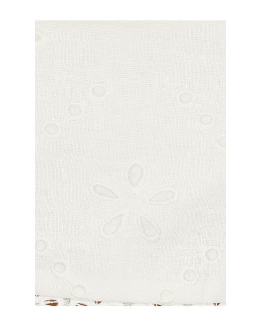 Hemant & Nandita White Bandeau Top