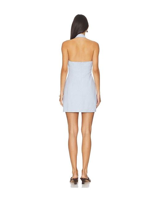 Seven Wonders Blue Tanzia Mini Dress