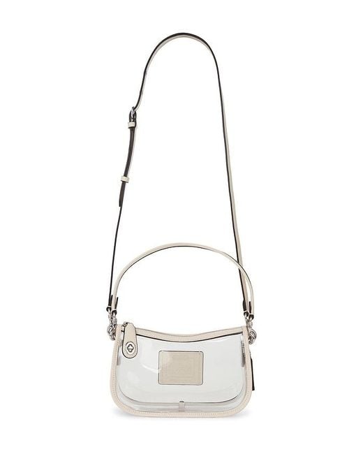 COACH White Swinger Bag