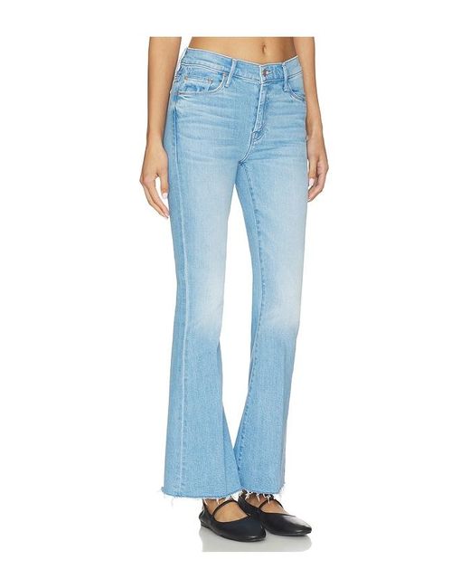 Mother Blue The Weekend Fray Jeans
