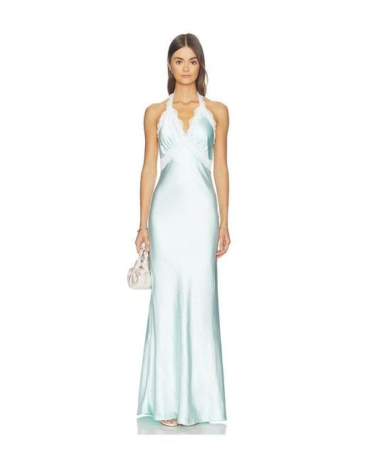 SNDY'S White X Revolve Tonya Slip Maxi Dress 3.0