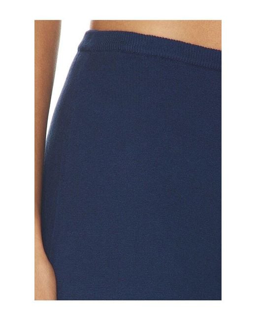 Eberjey Blue Fine Gauge Pant