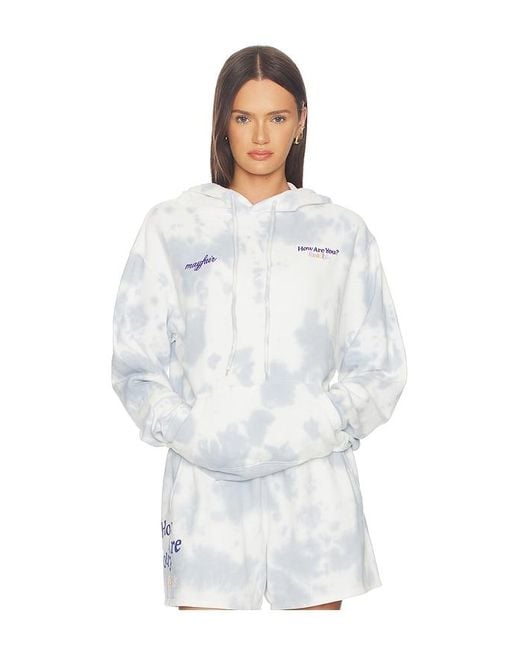 The Mayfair Group White How Are You Really? Hoodie
