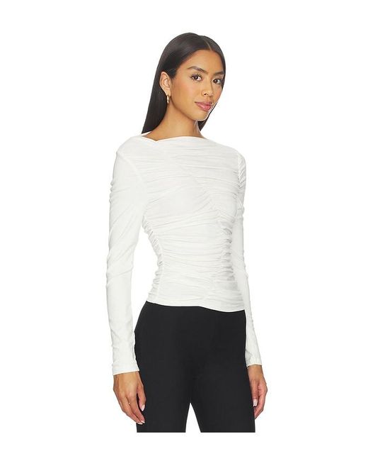 Madison The Label White Lorena Top