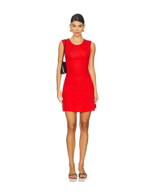 WeWoreWhat Red Cotton Rayon Spandex Tank Dress