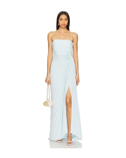 A.L.C. White Layla Gown
