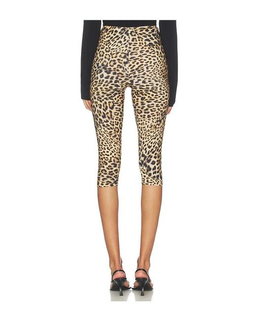 Norma Kamali Multicolor Capri Legging