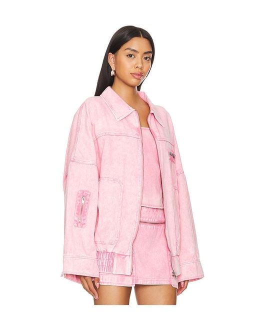 BY.DYLN Pink Monica Jacket