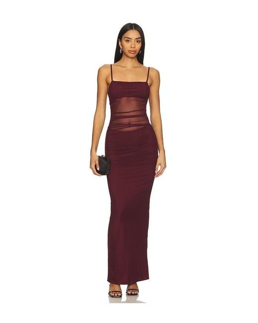 superdown Red Celeste Maxi Dress
