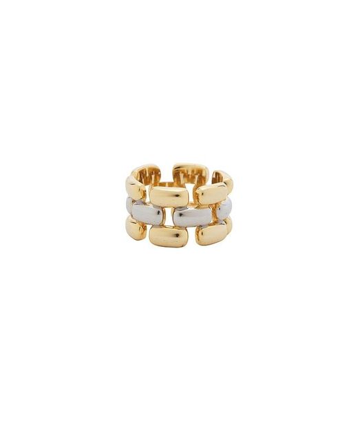 Luv Aj White The Noir Link Ring